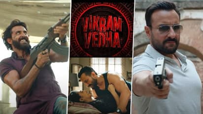 Vikram Vedha teaser review: Hits and misses of Hrithik Roshan, Saif Ali Khan-starrer