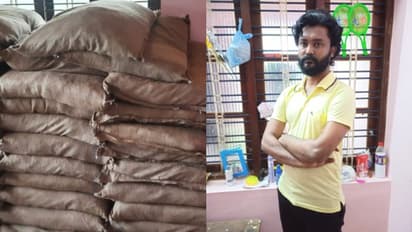 വീട്ടിനകത്ത് ഹാൻസ് കൂമ്പാരം, ആലപ്പുഴയിൽ പിടിച്ചത് 35 ലക്ഷത്തോളം രൂപ വിലവരുന്ന നിരോധിത പുകയില ഉൽപന്നങ്ങൾ