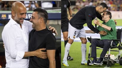 നൗകാംപ് മനുഷ്യക്കടലായി; ബാഴ്‌സലോണ-മാഞ്ചസ്റ്റര്‍ സിറ്റി ചാരിറ്റി മത്സരത്തിന് ആവേശ സമനില- വീഡിയോ