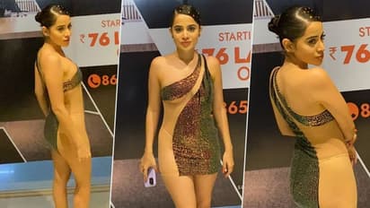 বক্ষযুগল থেকে নিতম্ব পুরোটাই কি উন্মুক্ত, গ্যালাক্সি ড্রেসে ভক্তদের ভিড়মি খাওয়ালেন ফ্যাশন কুইন উরফি