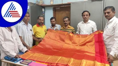 ಕಮತಗಿ ಕಾಂಚಿವರಂ ರೇಷ್ಮೆ ಸೀರೆಗಳಿಗೆ ಫಿದಾ ಆದ ವಿದೇಶಿಯರು!