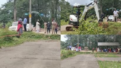 മോട്ടോർ വാഹന വകുപ്പ് വോളിബോൾ കളി മുടക്കി, ജലസേചന വകുപ്പിനെ കൂട്ടുപിടിച്ച് നാട്ടുകാർ ഡ്രൈവിംഗ് ടെസ്റ്റും തടഞ്ഞു