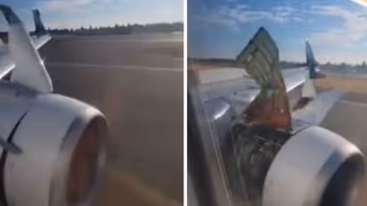 വിമാനം പറന്നുയര്‍ന്നപ്പോള്‍ ഒരു ഭാഗം അടര്‍ന്നു പോയി, പിന്നീട് സംഭവിച്ചത്! 