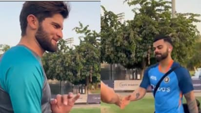 నీలా ఒంటిచేత్తో సిక్సర్లు కొట్టేవాడిని... పంత్తో షాహీన్ ఆఫ్రిదీ! పాక్ బౌలర్ని పరామర్శించిన టీమిండియా..