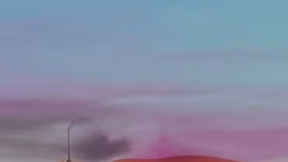 ഇതെന്താ ലോകാവസാനമോ, ആകാശത്തില്‍  പര്‍പ്പിള്‍ മേഘങ്ങള്‍ കണ്ട് ആധിയോടെ നാട്ടുകാര്‍! 