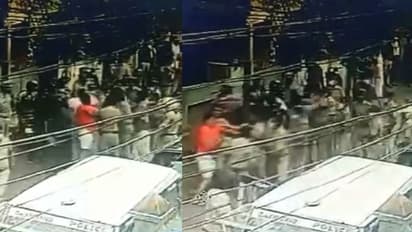 എൽഡിഎഫ് ജാഥയ്ക്കിടെ സിപിഎം കൗണ്‍സിലര്‍ക്ക് നിവേദനവുമായി എബിവിപി പ്രവര്‍ത്തകര്‍: വഞ്ചിയൂരിൽ സംഘര്‍ഷം 