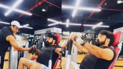 ദുബൈയിലെ ജിമ്മിൽ മോഹൻലാലിന്റെ കിടിലൻ വർക്കൗട്ട്; വീഡിയോ