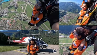 நடிகை பிரியா பவானி சங்கருக்கு செம்ம தில்லு! ஸ்விட்சர்லாந்தில் காதலனுடன் ஸ்கைடைவிங் செய்து அசத்திய வீடியோ வைரல்