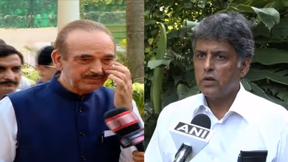 'പാർട്ടിയെ ഉപദേശിക്കുന്നത് വാർഡ് തെരഞ്ഞെടുപ്പില് പോലും വിജയിക്കാത്തവർ'; ഗുലാം നബിയെ പിന്തുണച്ച് മനീഷ് തിവാരി