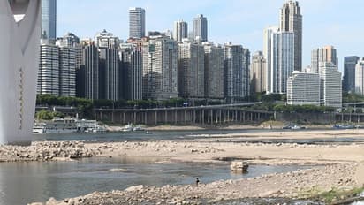 ഉഷ്ണതരംഗം; ചൈനയില്‍ നദികള്‍ വറ്റി, വൈദ്യുതി - കുടിവെള്ള വിതരണം തടസപ്പെട്ടു 