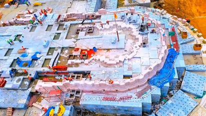 रामलला के मंदिर निर्माण का काम 40 फीसदी हुआ पूरा, गर्भगृह के दरवाजों में सागौन की लकड़ियों का होगा इस्तेमाल