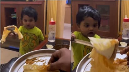 అబ్బా దోశని ప్లేట్లో ఏం తిప్పాడు.. ఆన్లైన్ వైరల్ అవుతోన్న బుడతడి వీడియో