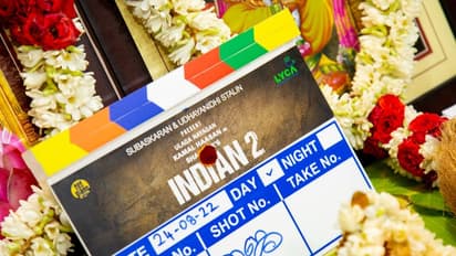  ரசிகர்கள் மத்தியில் வைரலாகும் இந்தியன் போட்டோ சூட்... உடல் முழுவதும் தோட்டாக்களுடன் மிரட்டும் கமல்  