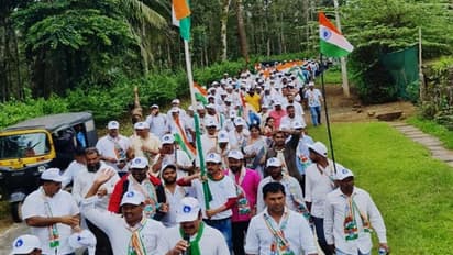 ಮೂಡಿಗೆರೆ: ಕಾಂಗ್ರೆಸ್‌ನಿಂದ ಅಮೃತ ಮಹೋತ್ಸವ ಯಾತ್ರೆ, ಟಿಕೆಟ್ ಆಕಾಂಕ್ಷಿಗಳ ಪೈಪೋಟಿ