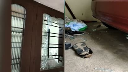 തിരുവനന്തപുരത്ത് സിപിഎം ജില്ലാ സെക്രട്ടറിയുടെ വീടിന് നേരെ കല്ലേറ്, വട്ടിയൂർക്കാവിൽ കൊടിമരങ്ങൾ നശിപ്പിച്ചു