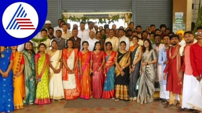 Bagalkote; ಇಳಕಲ್ ಸೀರೆಯಲ್ಲಿ ಎತ್ತಿನ ಬಂಡಿ ಏರಿದ ಕಾಲೇಜ್​ ಹುಡುಗೀರು, ಧೋತಿಯಲ್ಲಿ ಮಿಂಚಿದ ಹುಡುಗ್ರು 