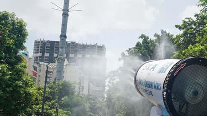 ಬೆಂಗ್ಳೂರಿನ ಧೂಳು ಸಮಸ್ಯೆ ನಿವಾರಿಸಲು ಬರಲಿವೆ ಸ್ಟ್ರಿಂಕ್ಲರ್‌ ವಾಹನ..!