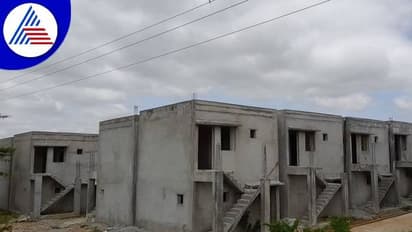 ಬಂಗಾರಪೇಟೆ: 5 ವರ್ಷದಿಂದ ಕುಂಟುತ್ತಿರುವ ಗುಂಪು ಮನೆ ನಿರ್ಮಾಣ