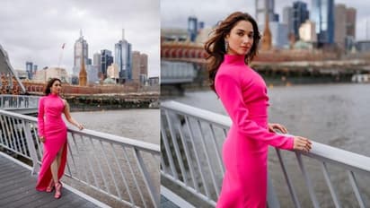 ఏరుపెక్కిన మిల్క్ బ్యూటీ అందాలు. ఒంపు సొంపులు చూపిస్తూ..  వయ్యారాలు పోతున్న తమన్నా