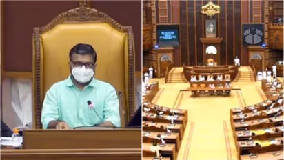 'എം പിമാർ വികസനത്തിൽ ശ്രദ്ധിക്കാത്തത് തിരുത്താൻ സർക്കാർ നിർദേശം നൽകുമോ 'നിയമസഭയിലെ ചോദ്യത്തിനെതിരെ സ്പീക്കര്‍ 