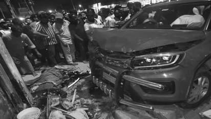  హైదరాబాద్ శివారులో ఘోర రోడ్డుప్రమాదం... వృద్దురాలిని చిదిమేసిన కారు 