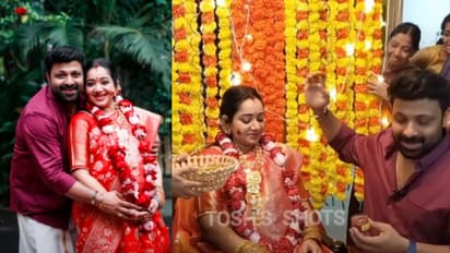 വളക്കാപ്പ് ചടങ്ങ് ആഘോഷമാക്കി ചന്ദ്രലക്ഷ്മണും ടോഷ് ക്രിസ്റ്റിയും; വീഡിയോ