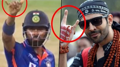 Hardik Pandya shows off his swag on the ground by copying Kartik Aaryan’s Bhool Bhulaiyaa 2 signature step