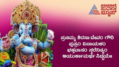 ಗಣೇಶ ಚತುರ್ಥಿ 2022: ಗಣಪತಿ ಶ್ಲೋಕಗಳು ಮತ್ತು ಅವುಗಳ ಅರ್ಥ