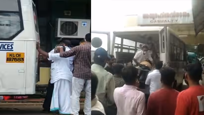 ആംബുലൻസിന്റെ വാതിൽ തുറക്കാനായില്ല, സമയത്ത് ആശുപത്രിയിലെത്തിച്ചിട്ടും രോഗി മരിച്ചു