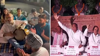 AAP vs BJP: Delhi MLAs from both parties stage overnight protests in assembly