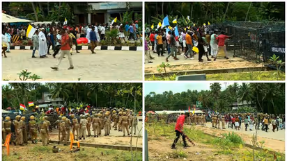 വിഴിഞ്ഞം സമരം 16ാം ദിനം,കോടതി ഇടപെട്ടിട്ടും നിർമാണം വീണ്ടും തുടങ്ങാനായില്ലെന്ന് അദാനി ഹൈക്കോടതിയിൽ