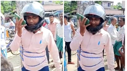 ప్రభుత్వ ఉద్యోగిని స్తంభానికి కట్టేసిన రైతులు.. ఎరువులు ఎక్కువ ధరకు అమ్ముతున్నారని మండిపాటు