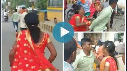 ಮದ್ವೆಗೆ ಇಷ್ಟವಿಲ್ಲದೇ ಓಡಿ ಹೋದ ವರನ ಹಿಡಿದು ತಂದು ಮದ್ವೆಯಾದ ವಧು: ವೈರಲ್ ವಿಡಿಯೋ