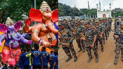 കനത്ത സുരക്ഷയിൽ കർണാടകയിൽ ഗണേശ ചതുർത്ഥി ആഘോഷം നടന്നു