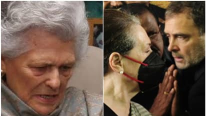 സോണിയ ഗാന്ധിയുടെ അമ്മ നിര്യാതയായി, സംസ്കാരം കഴിഞ്ഞു; രാഹുലിനും പ്രിയങ്കയ്ക്കുമൊപ്പം അവസാന നോക്കുകണ്ട് സോണിയ