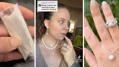 ಅಬ್ಬಬ್ಬಾ..ವೀರ್ಯ ಬಳಸಿ ಮುತ್ತಿನ ನೆಕ್ಲೇಸ್ ತಯಾರಿಸ್ತಿದ್ದಾಳೆ ಮಹಿಳೆ !