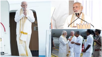 മുണ്ടുടുത്ത്,മലയാളത്തിൽ സംസാരിച്ച്, കേരളത്തിന് നൽകിയ പദ്ധതികൾ എണ്ണിപ്പറഞ്ഞ് മോദി: 'ഒരു സൗഭാഗ്യത്തെക്കുറിച്ചും'