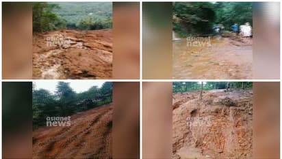 മലപ്പുറം പന്തല്ലൂർ മലയിൽ ഉരുൾപൊട്ടൽ, റബർ തോട്ടം ഒലിച്ചു പോയി,ഗതാഗതം തടസപ്പെട്ടു,ആളപായമില്ല