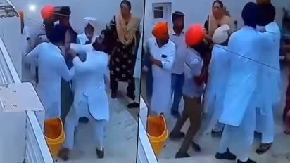 Caught on camera: AAP MLA Baljinder Kaur slapped by husband in Punjab, clip goes viral