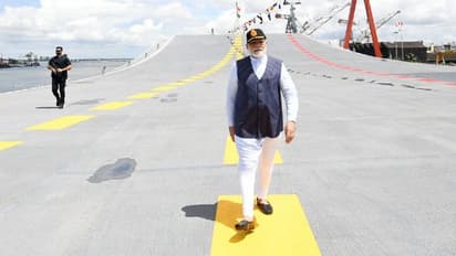 Words won't describe... PM recalls feeling proud on board INS Vikrant