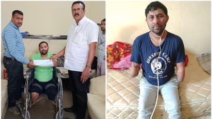 ജോലിക്കിടെ വൈദ്യുതാഘാതമേറ്റ് കൈകാലുകൾ നഷ്ടമായ പ്രവാസി നാടണഞ്ഞു