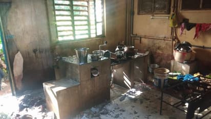 Cylinder blast: ಅಡುಗೆ ಅನಿಲ ಸೋರಿಕೆಯಿಂದ ಬೆಂಕಿ: ತಪ್ಪಿದ ಭಾರೀ ದುರಂತ