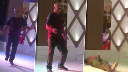 பர்த்டே பங்க்ஷனில் ஜாலியாக நடனமாடும் போது திடீர் மாரடைப்பு.. துடிதுடித்து உயிரிழந்த நபர்! பகீர் வீடியோ வைரல்.!