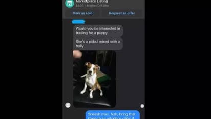 ബൈക്ക് വേണം, പകരം പട്ടിക്കുട്ടിയെ തരട്ടേ എന്ന് യുവാവ്