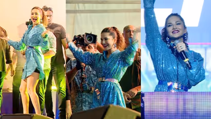  കൊച്ചിയെ ത്രസിപ്പിച്ച്, കേരളത്തിൽ ആദ്യമായി ഓപ്പൺ സ്റ്റേജ് സംഗീത നിശയുമായി സണ്ണി ലിയോൺ