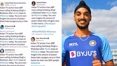 Exposed! Pakistani Twitter accounts fuelling hate against Indian bowler Arshdeep Singh