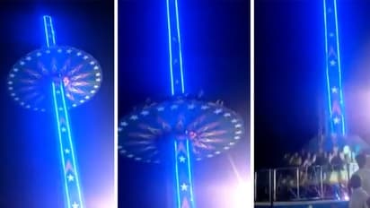 50 பேருடன் அந்தரத்தில் சுழன்ற ராட்டினம் தரையில் விழுந்து விபத்து.. 16 பேர் படுகாயம்; உரிமையாளர் எஸ்கேப்..!