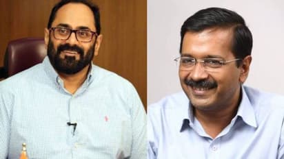 'കെജ്രിവാൾ മദ്യ ലോബികളിൽ നിന്ന് പങ്കുപറ്റുന്നു', മദ്യ നയ അഴിമതിയിൽ ആഞ്ഞടിച്ച് രാജീവ് ചന്ദ്രശേഖർ