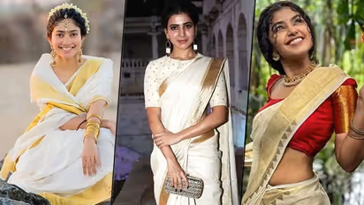 Onam 2022: Samantha Ruth Prabhu to Nayanthara to Kavya Madhavan; 9 actresses flaunt Kasavu sarees