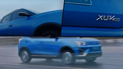 Mahindra XUV400 electric SUV teased before official launch; Watch video